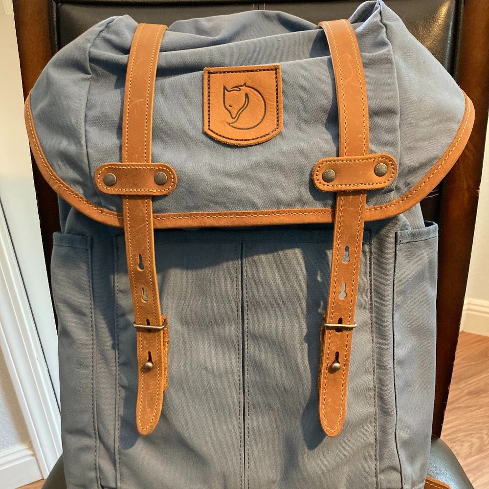 Fjallraven Rucksack Canvas Backpack No. 21 blue Small